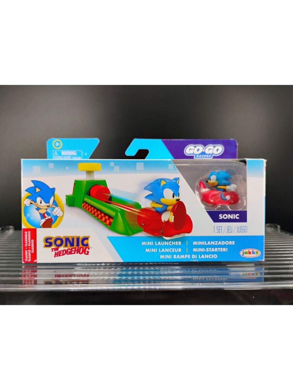 Sonic The Hedgehog Classic Mini Launcher Racers By Jakks